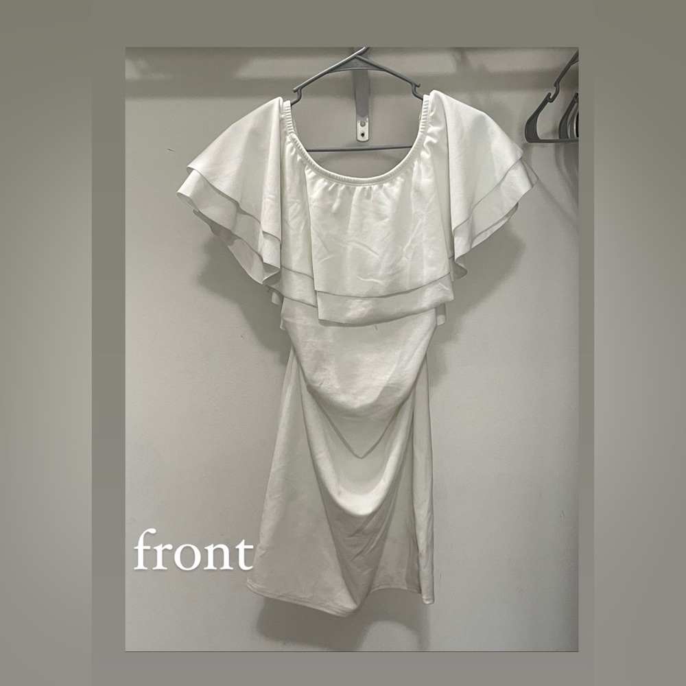 unique white church dress